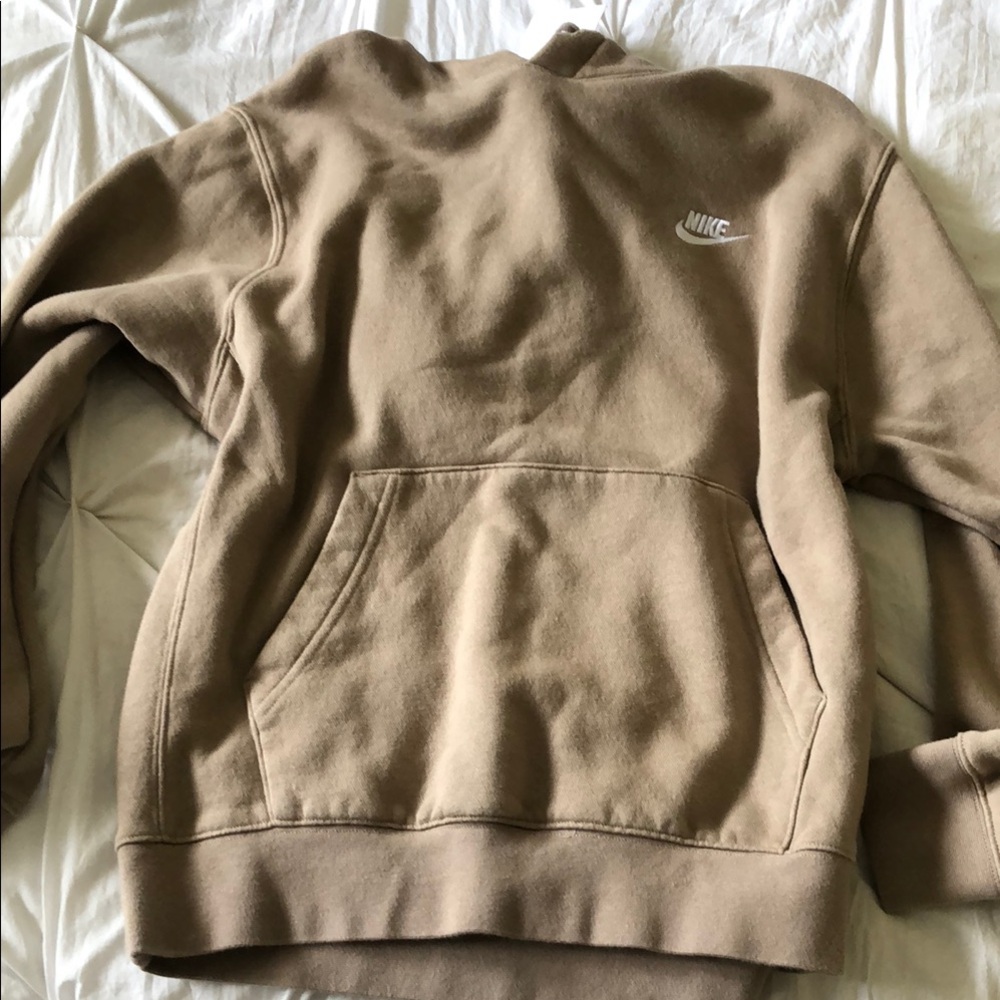 Unisex Nike Tan Hoodie